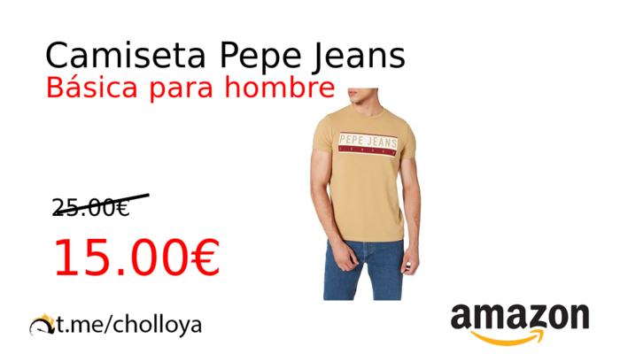 Camiseta Pepe Jeans
