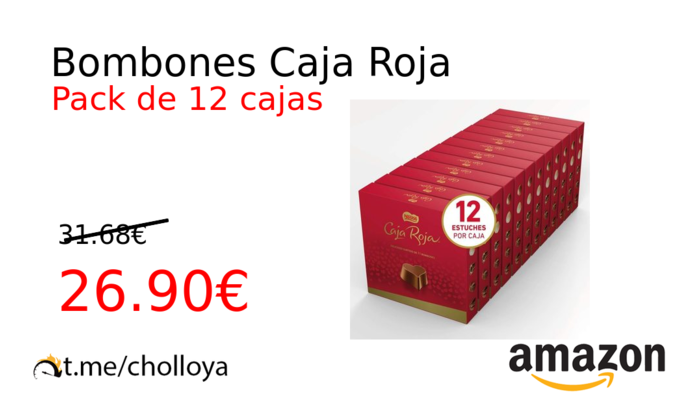 Bombones Caja Roja