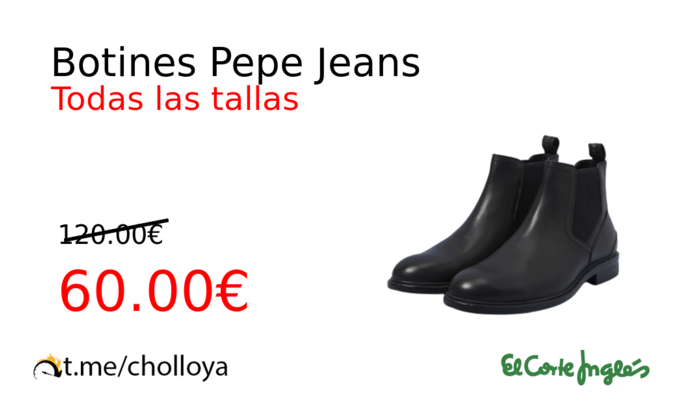 Botines Pepe Jeans