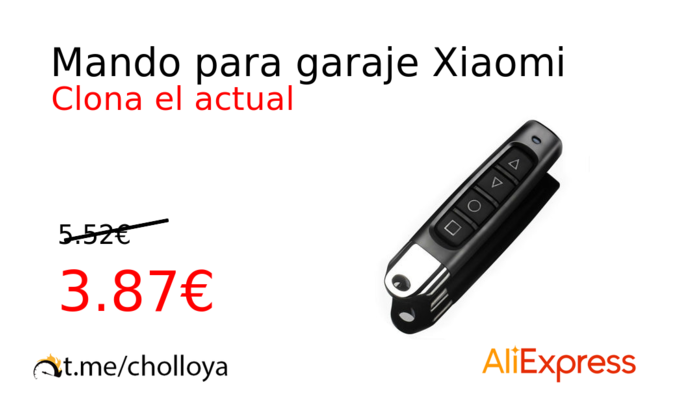 Mando para garaje Xiaomi