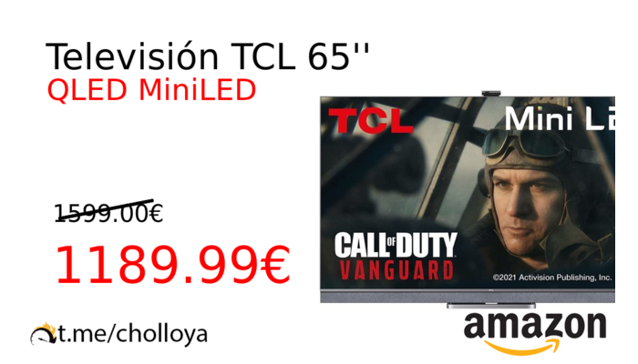 Televisión TCL 65''