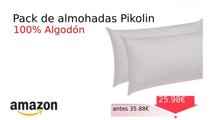 Pack de almohadas Pikolin