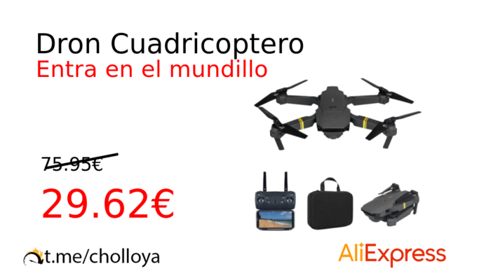 Dron Cuadricoptero