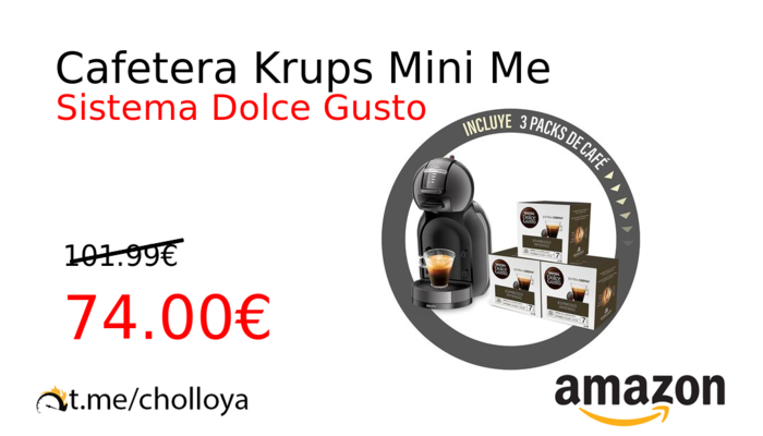 Cafetera Krups Mini Me