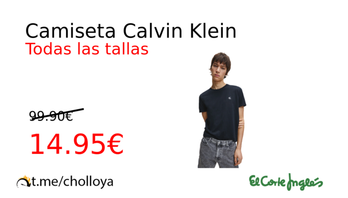 Camiseta Calvin Klein