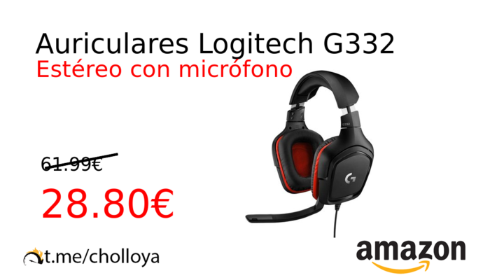 Auriculares Logitech G332