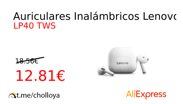 Auriculares Inalámbricos Lenovo