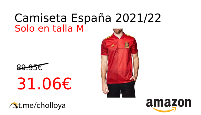 Camiseta España 2021/22