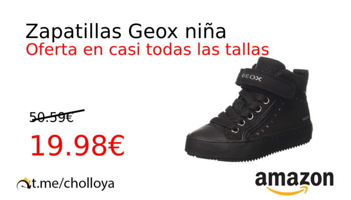 Zapatillas Geox niña