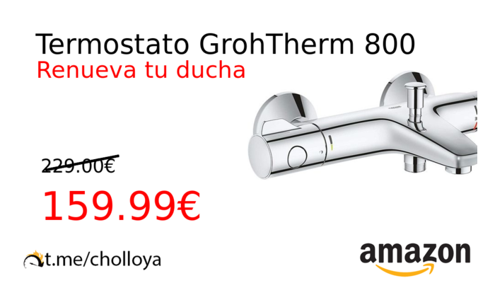 Termostato GrohTherm 800