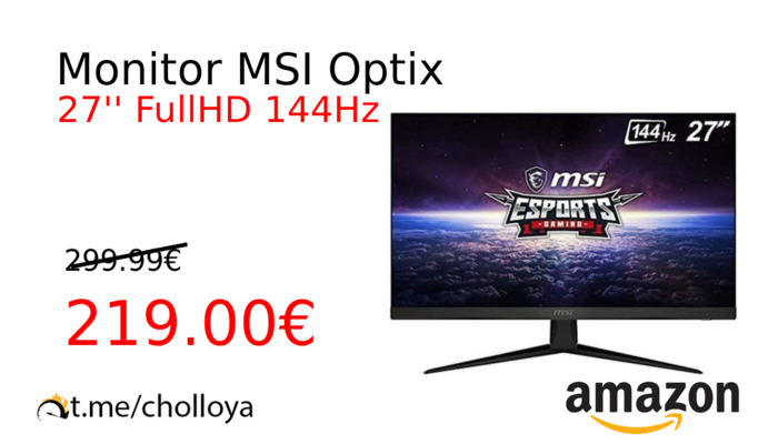 Monitor MSI Optix
