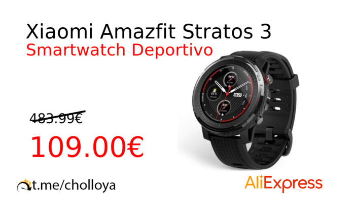 Xiaomi Amazfit Stratos 3