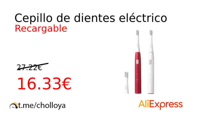 Cepillo de dientes eléctrico