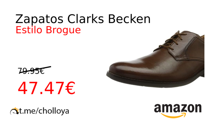 Zapatos Clarks Becken