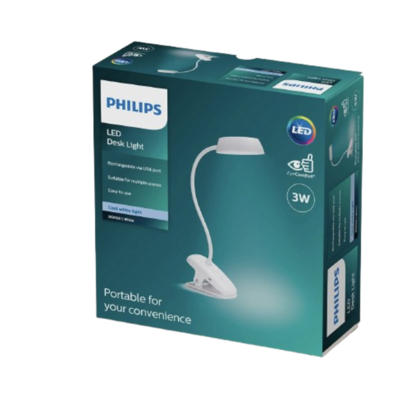 Lámpara Philips Clip