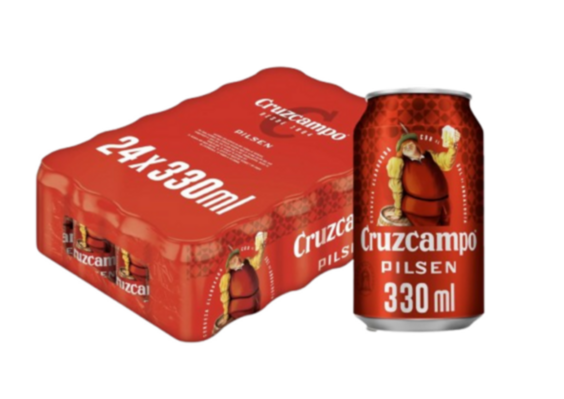 24 Cervezas Cruzcampo