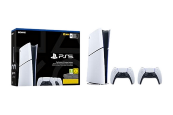 PS5 Slim Digital Doble Mando