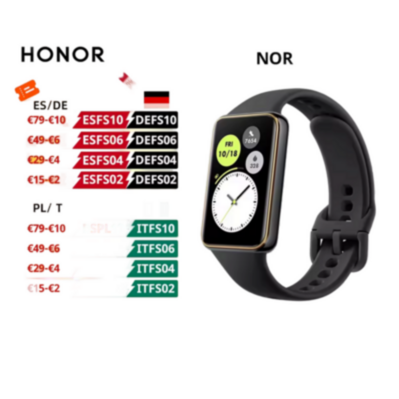 Honor Band 10 Curva AMOLED