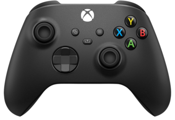 Mando Xbox Negro Carbón