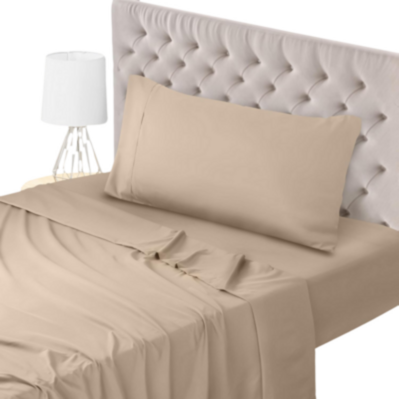 Sábanas Microfibra Beige