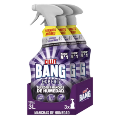 Spray Triple Limpieza Baño