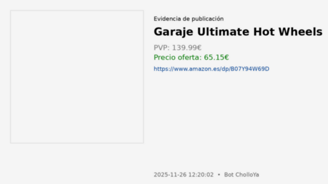 Garaje Ultimate Hot Wheels