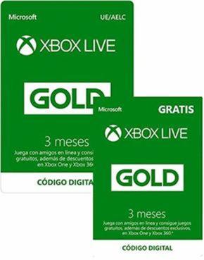 6 meses de Xbox Live