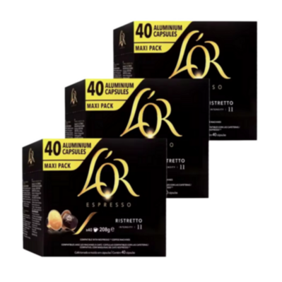 Cápsulas Ristretto 120 uds