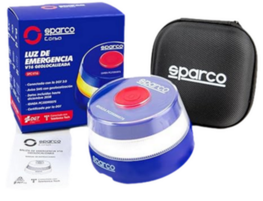 Luz V16 DGT 3.0 Sparco