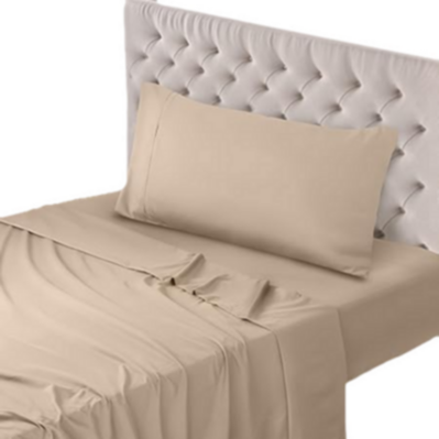 Sábanas Microfibra Beige