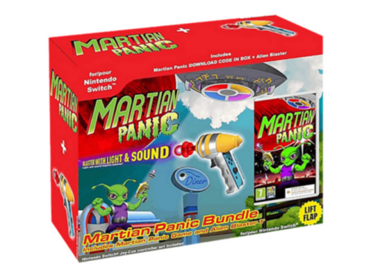 Martian Panic con Pistola