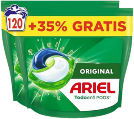 Cápsulas 5 Acciones Ariel