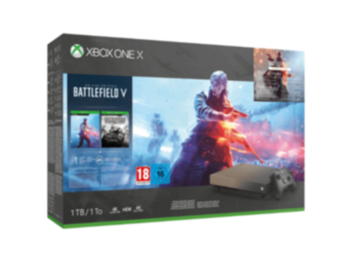 Xbox One X con Battlefield V