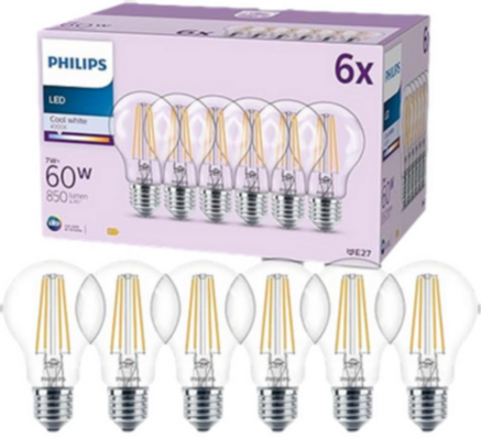 Pack 6 Bombillas LED