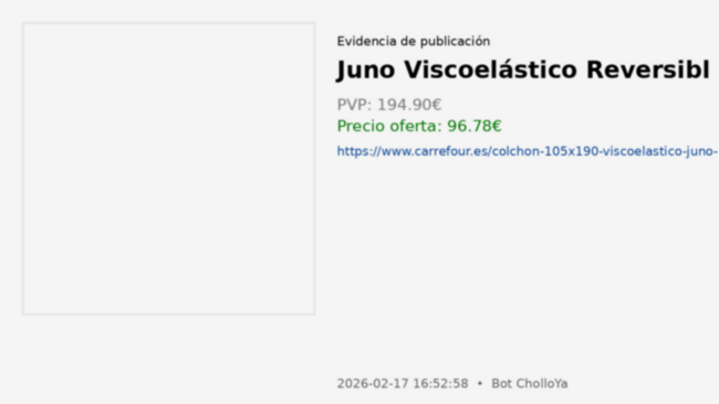 Juno Viscoelástico Reversibl