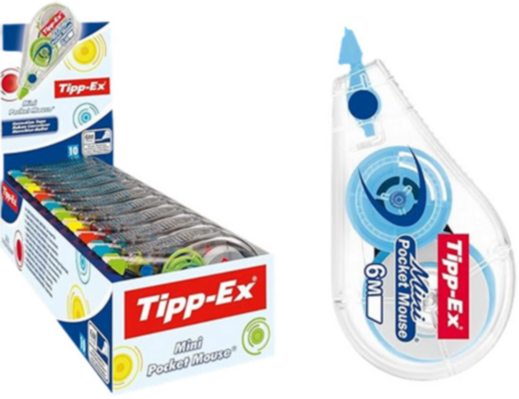 Cinta Correctora Mini Pocket