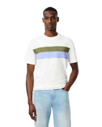 Camiseta Color Block Hombre