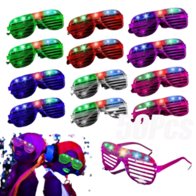 Gafas LED Neon Fiesta