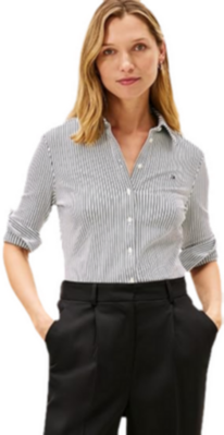 Camisa Slim Cuello Francés