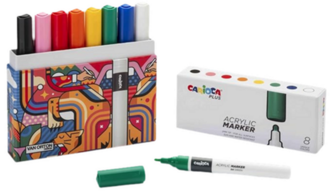 Carioca Plus Acrílico