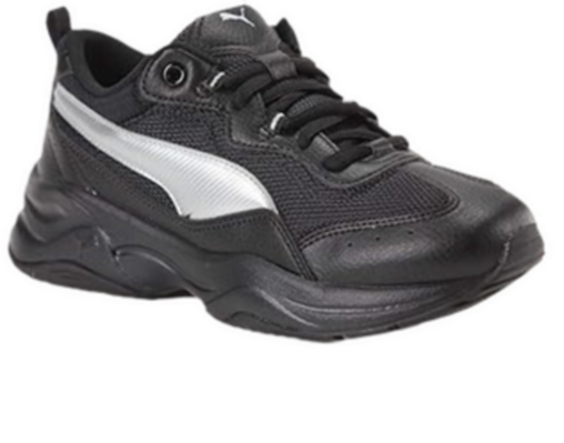 Puma Cilia Negro Plata