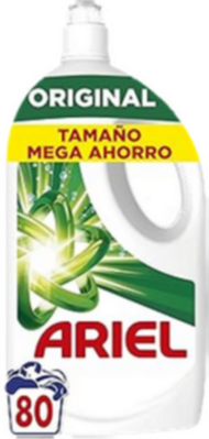 Ariel Líquido 80 Lavados