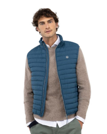 Chaleco acolchado hombre