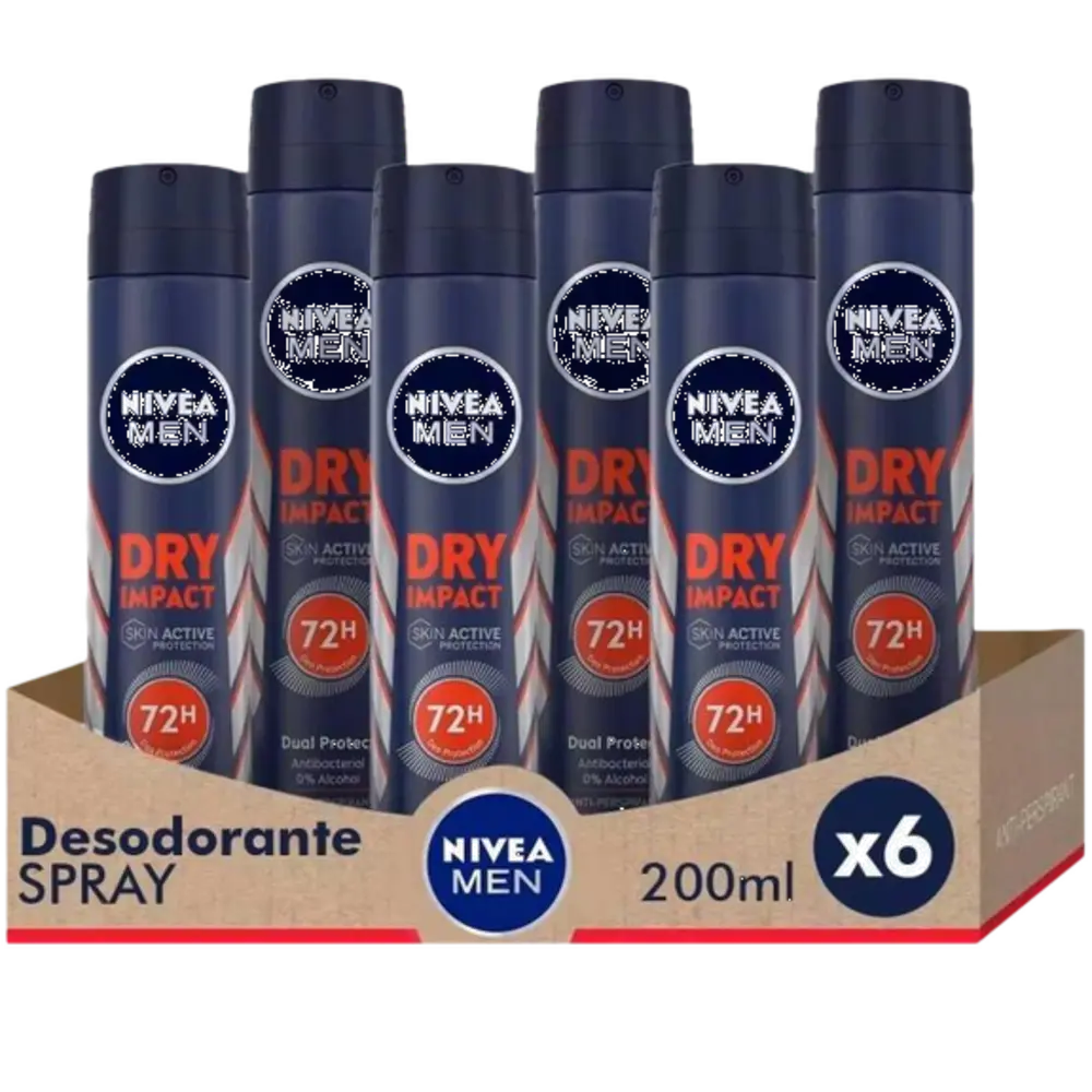 NIVEA Men dry impact X6