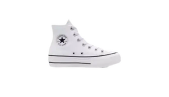 Converse Chuck Taylor Plataforma Blancas con 40% de Descuento
