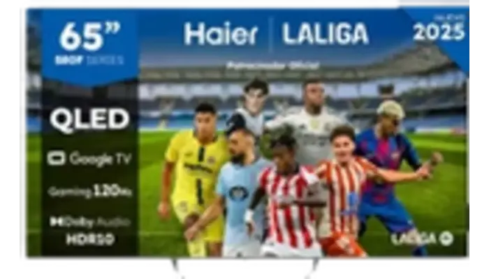 TV QLED Haier 165 cm (65") UHD 4K HDR10 Smart Google TV 120 Hz