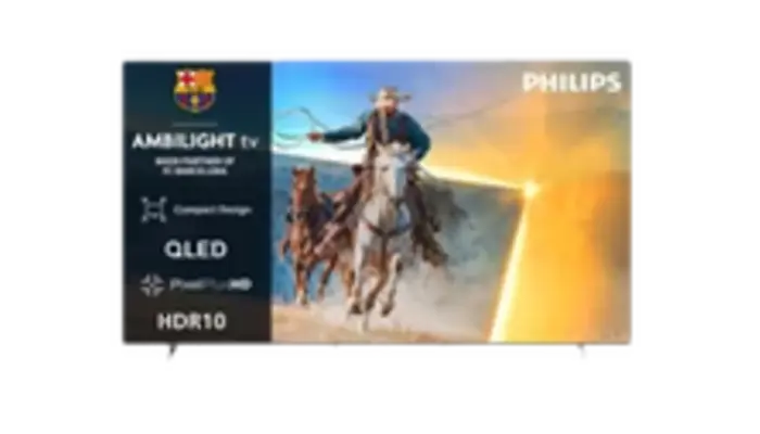 Televisor Philips QLED 40" Ambilight Full HD Smart TV Titan OS