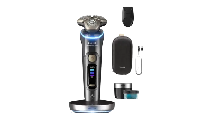 Afeitadora Eléctrica Philips i9000 Prestige Ultra con Centro de Limpieza