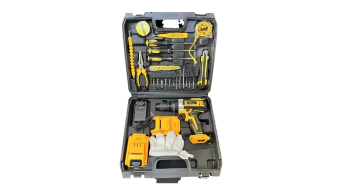 Taladro Inalámbrico Portátil para Bricolaje y Uso Profesional