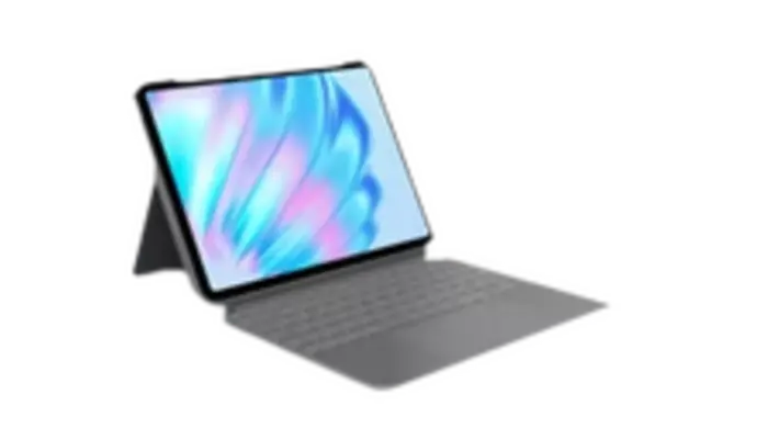Logitech Combo Touch para iPad Air: Funda Teclado Inteligente en Gris Oscuro